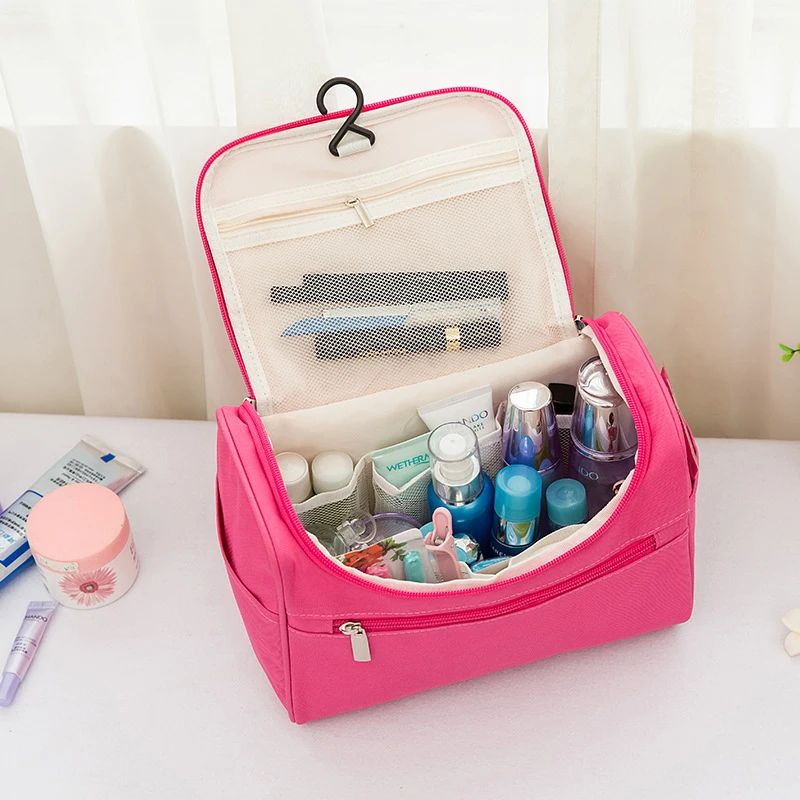 

Waterproof Hanging for Women Cosmetic Bag Travel Organizer Men Makeup Bag Make Up Case Wash Bathroom storage Bags Toiletry pouch