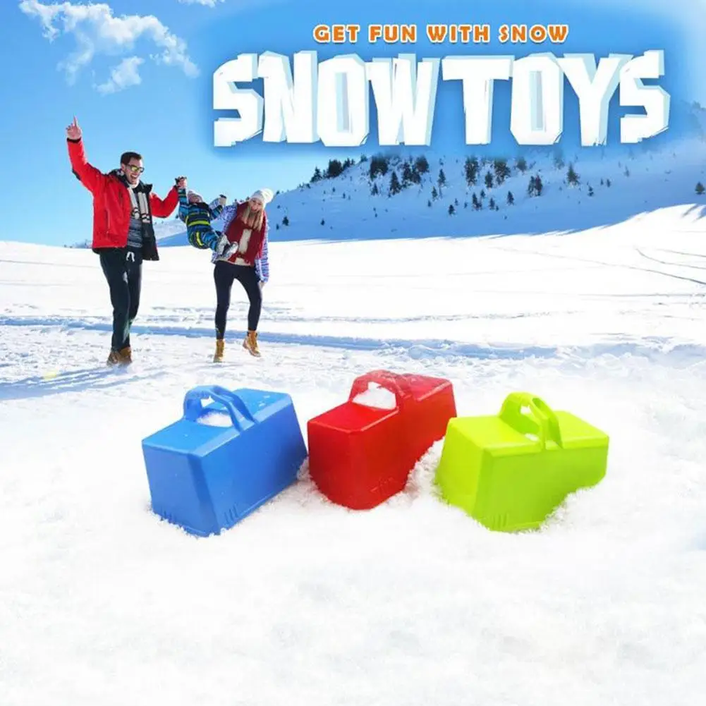 

Snowball Fight Sleet Block Artifact Children's Brick Outdoor Model Shovel Sand Toy V7V5
