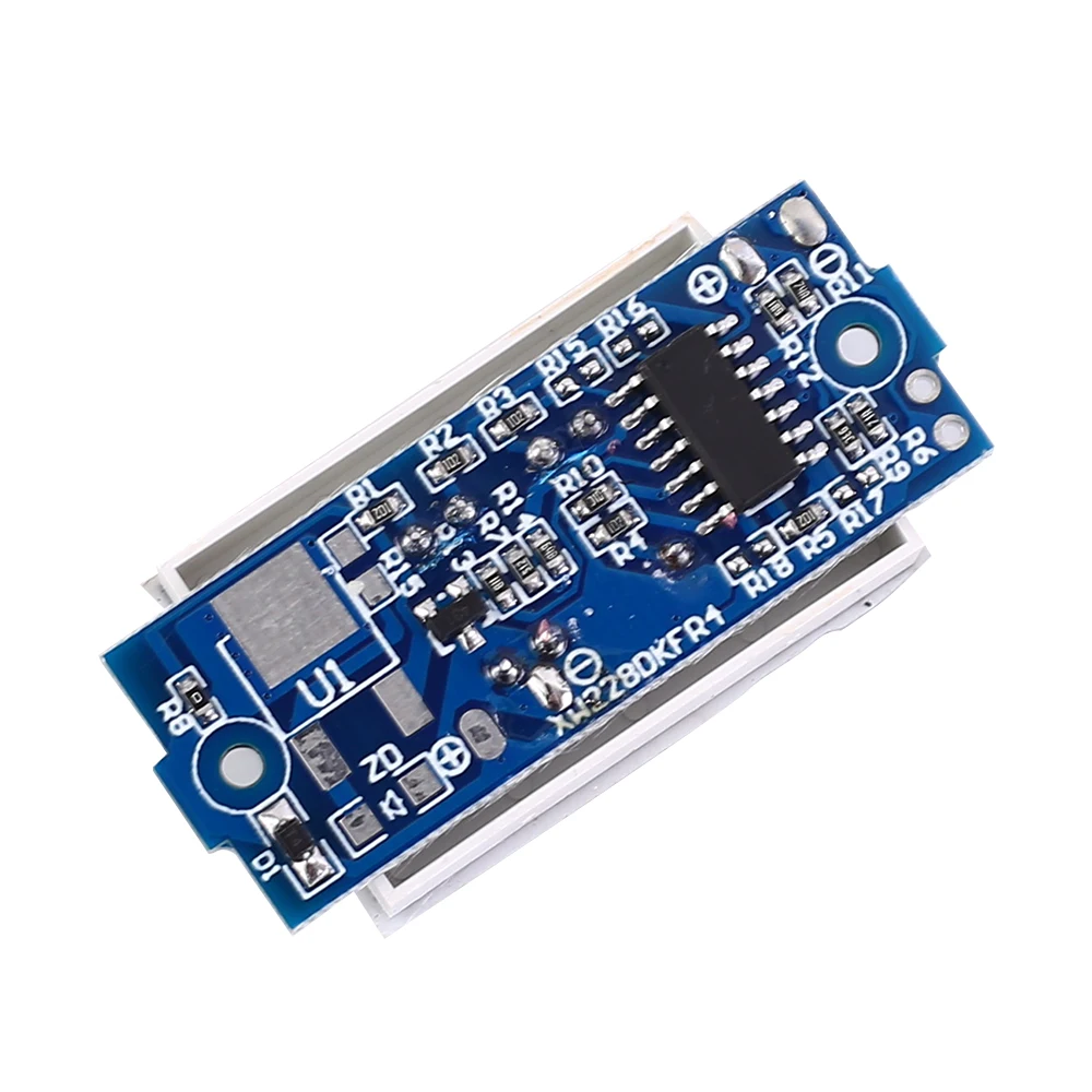 Модуль индикатора емкости литиевой батареи серии синий дисплей тестер для