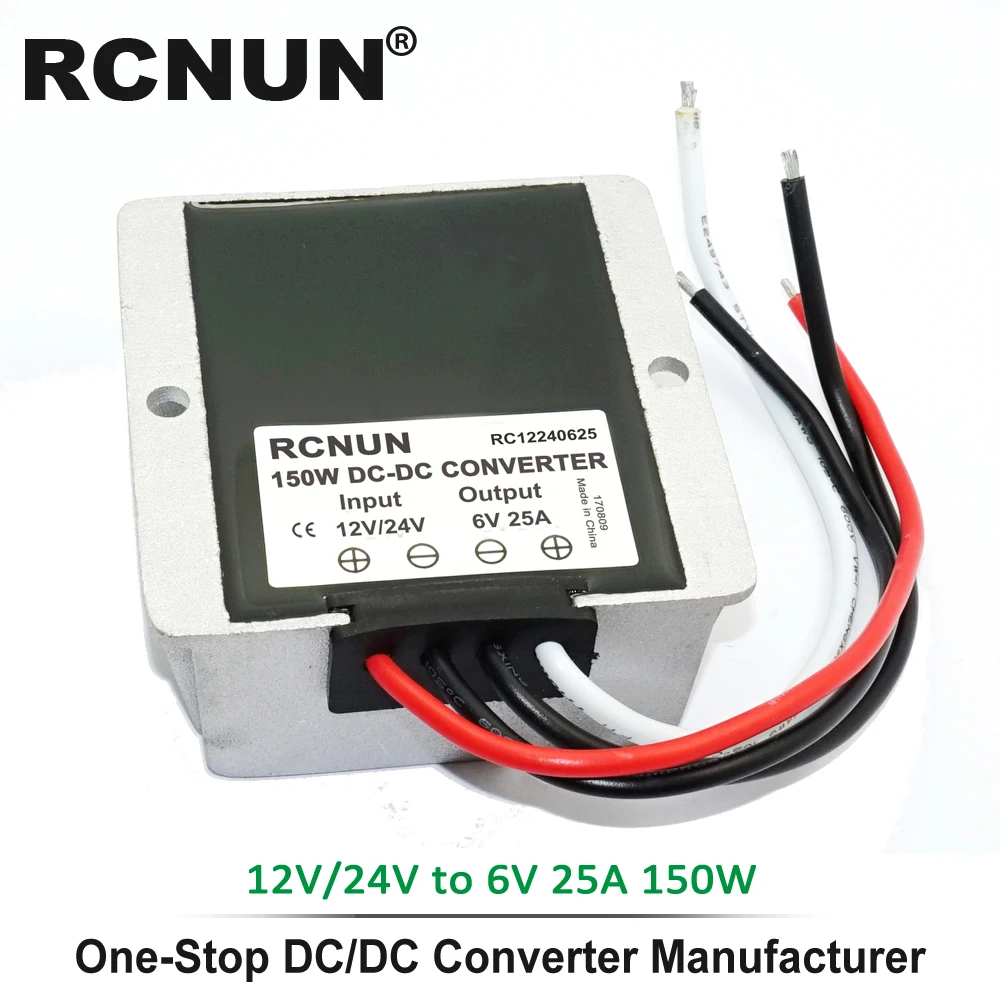 RCNUN 12 В 24 В до 5 В 6 в 3A 5A 10A 15A 20A 30A 40A понижающий DC преобразователь Регулятор для игрушечных автомобилей Светодиодный источник питания