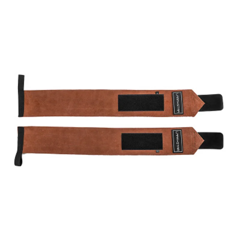 Пояс усилитель для фитнеса из воловьей кожи на запястье|Поддержка запястий| |