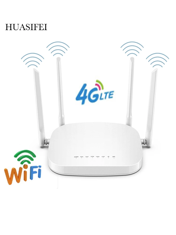 Wi-Fi-роутер 300 Мбит/с CAT4 слот для Sim-карты | Компьютеры и офис