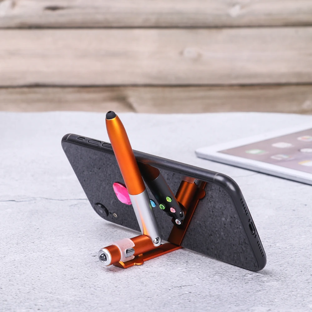 4 в 1 Многофункциональная Универсальная Складная шариковая ручка Подставка для