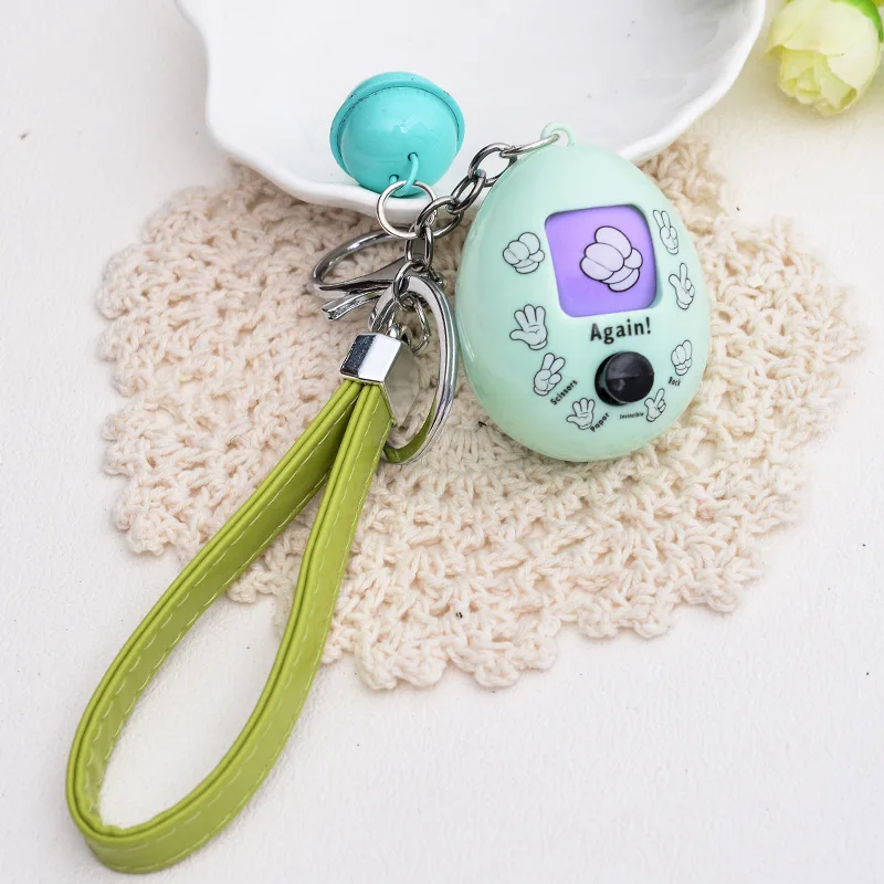 Мультяшная игрушка догадка Яйцо Брелок камень ножницы ткань гача ярмарка