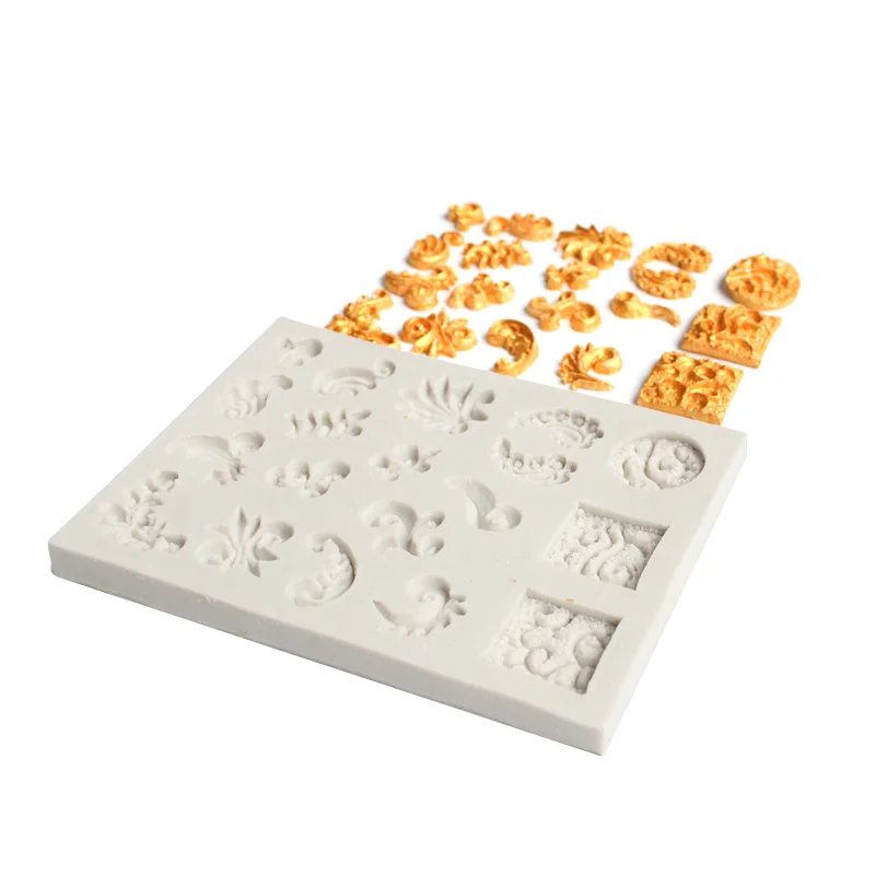 Ретро рамка Сделай Сам помадка торт Бродер инструмент для украшения женская