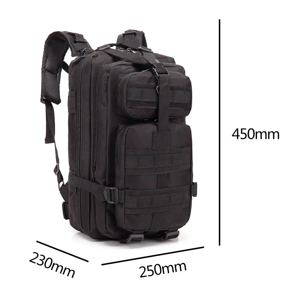 Men's 25L Backpack Sports Military Bags Outdoor Military Tactical Pocket Multifunctional Waterproof Hiking Camping Backpack