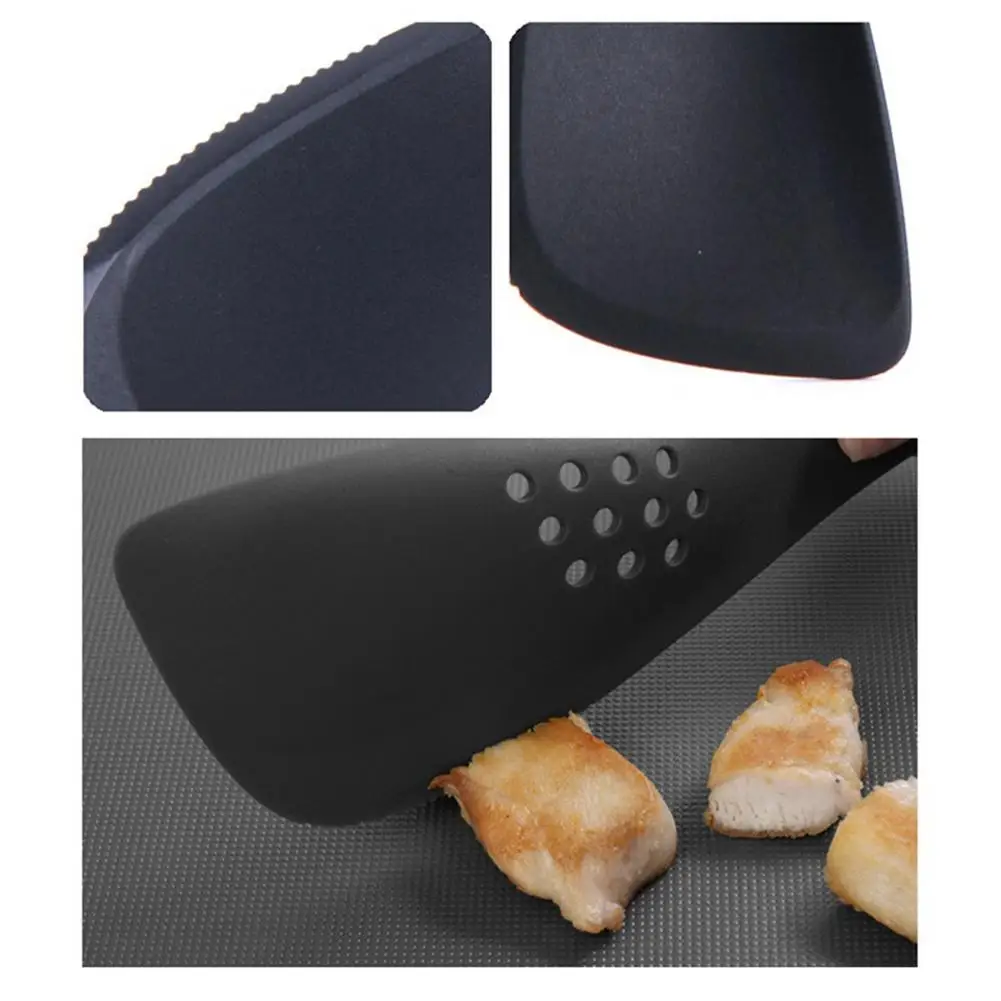 

Slotted Turner Spoon Spatula Kitchen Utensils For Non Stick Pots Made Of High-quality Nylon And Organic Silicon Slice