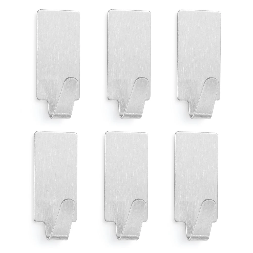 

Настенные крючки из нержавеющей стали 6 шт.