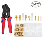 Обжимной инструмент, 600 шт., набор клемм 2,84,86,3 мм