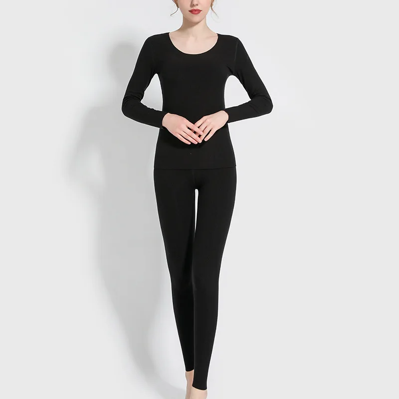 Новинка зимы Сэм свободного кроя бесшовные нагрева комплекты термобелья для