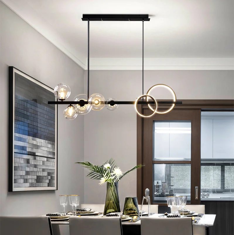 Нордическая светодиодная люстра современный светодиодный подвесной светильник