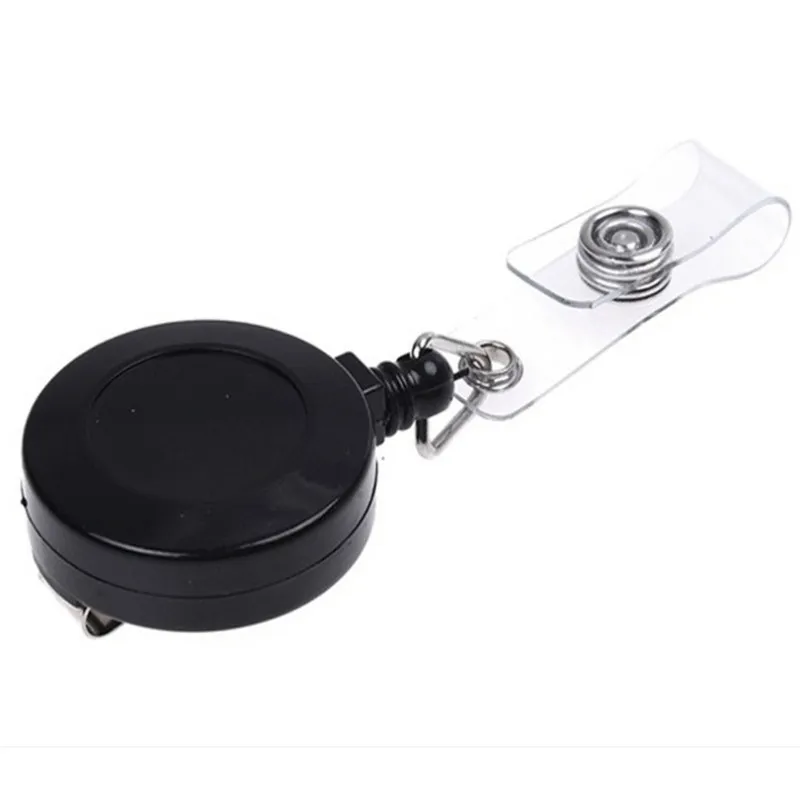 Unisex Retractable Reel Pull Keychain ID Badge Lanyard Name Tag Key Card Holder Belt Clip Durable Ring Bag Chain | Багаж и сумки