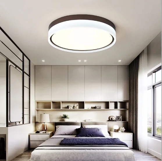 Интеллектуальная Сегментированная круглая акриловая потолочная лампа