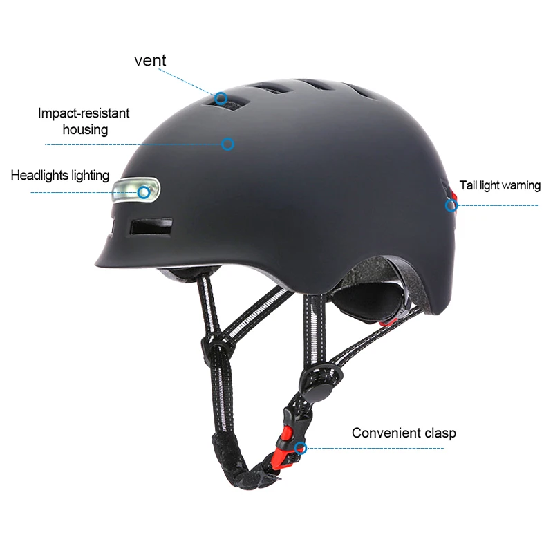 Велосипедный шлем Llluminated Предупреждение светильник мотоциклы Blkes MTB дорожный