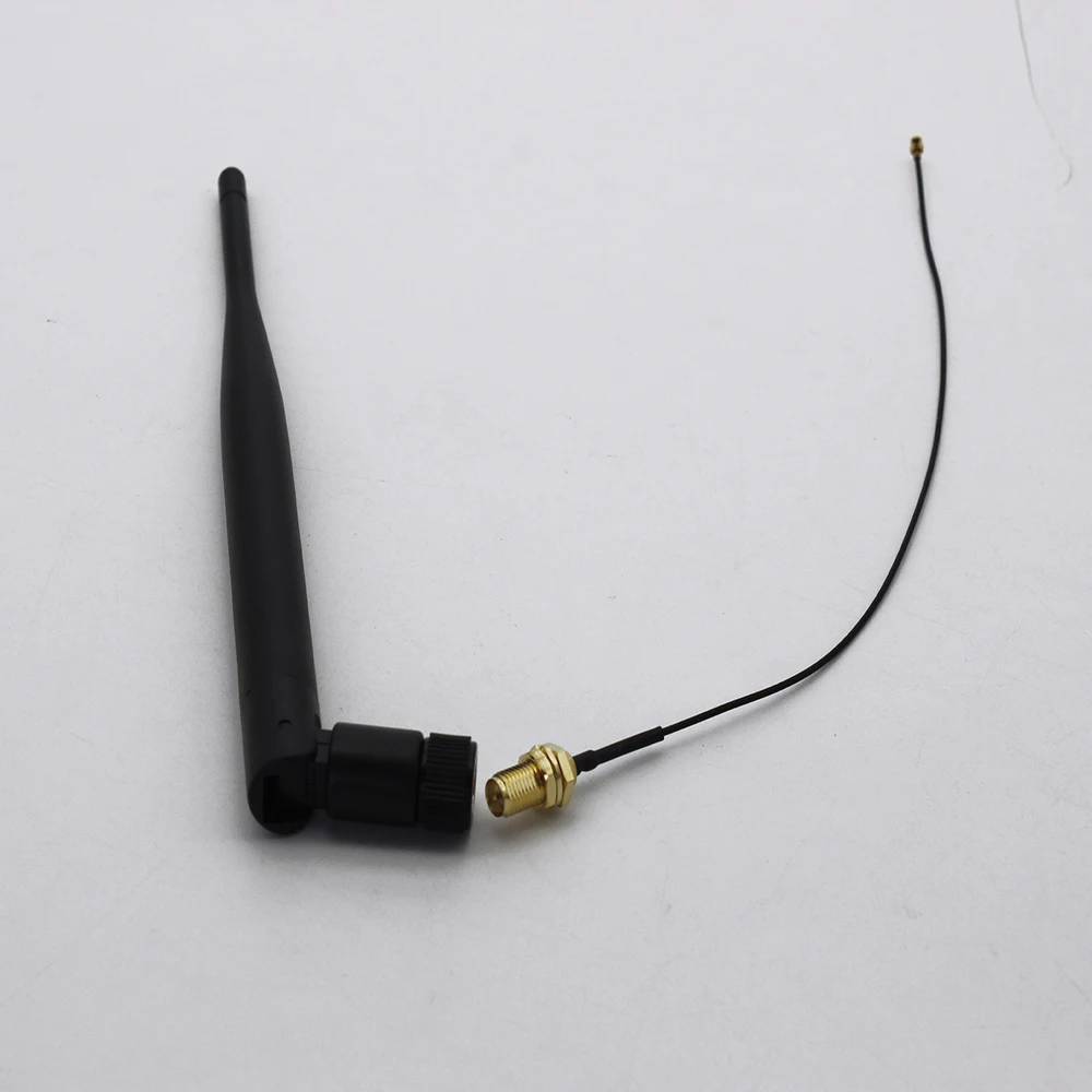 Dlenp 2 4 GHz WiFi 4G антенна 5dBi RP-SMA мужской беспроводной маршрутизатор + 21 см PCI U. FL IPX к RP SMA