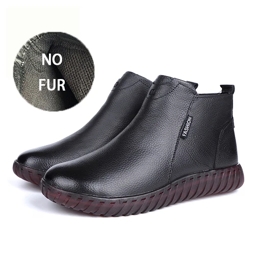 4 AARDIMI Zapatos Mujer; женские зимние ботинки из натуральной кожи; женские ботильоны ручной работы на молнии в стиле ретро; сезон зима-весна; женская обувь - Цвет: 4