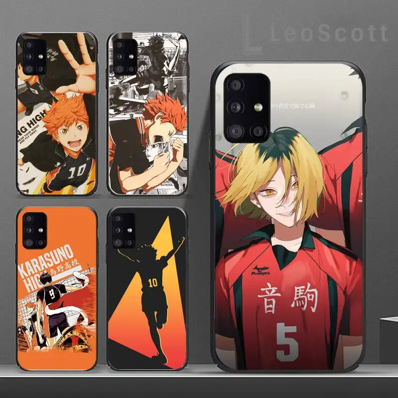 

Haikyuu Phone Case For Samsung A32 A51 A52 A71 A50 A12 A22 A41 A42 A21S S10 S20 S21 Plus Fe Ultra