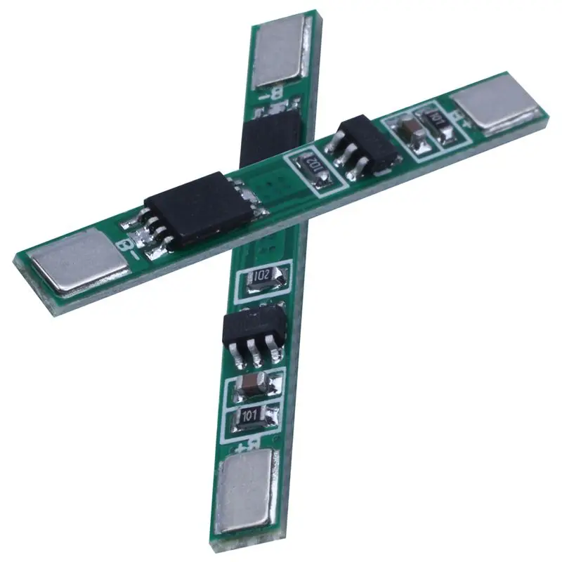 10 шт. защитная плата 1S 3 7 V 4A li ion BMS PCM 18650 для литий ионных аккумуляторов