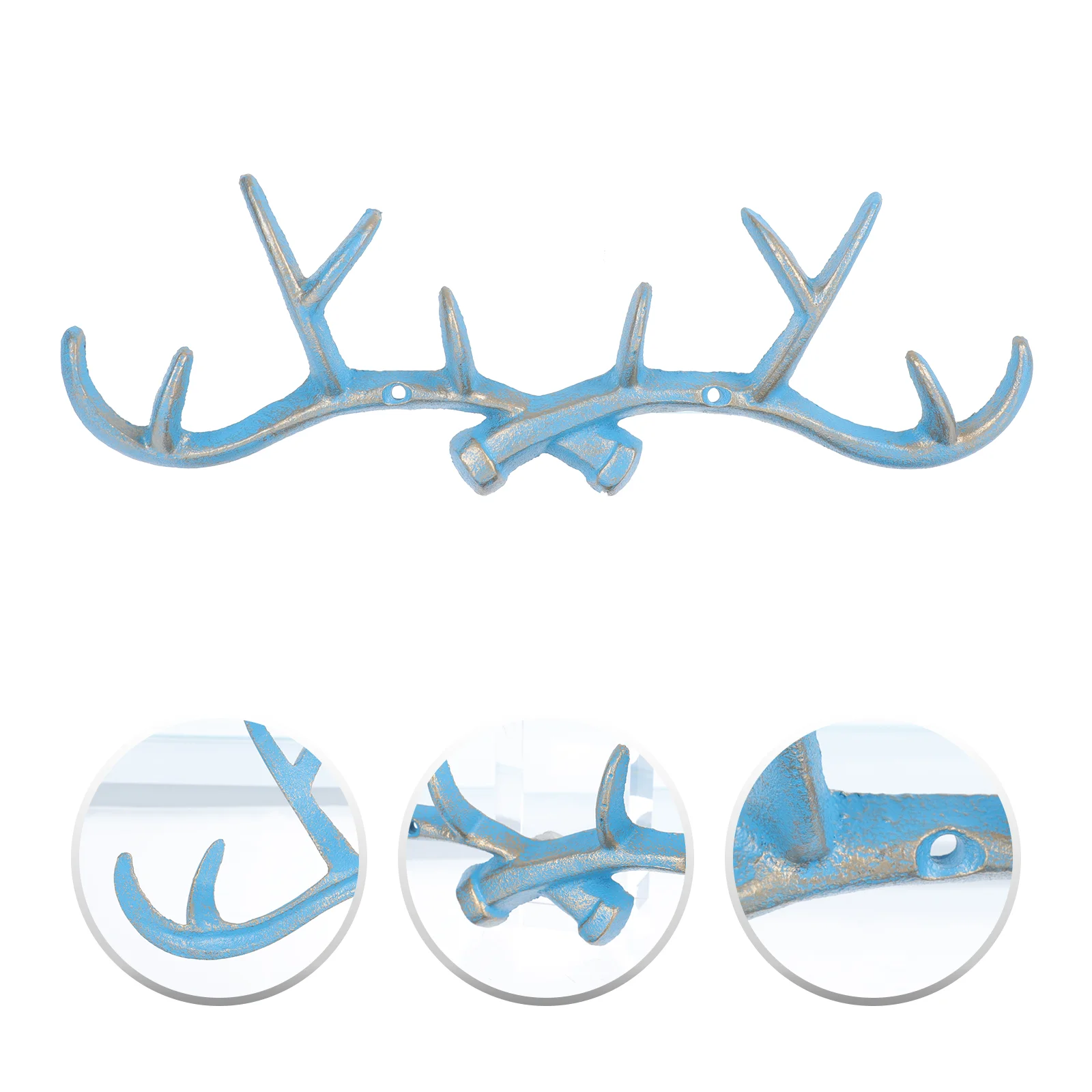 

1 шт., настенный крючок для одежды в американском стиле с рогами