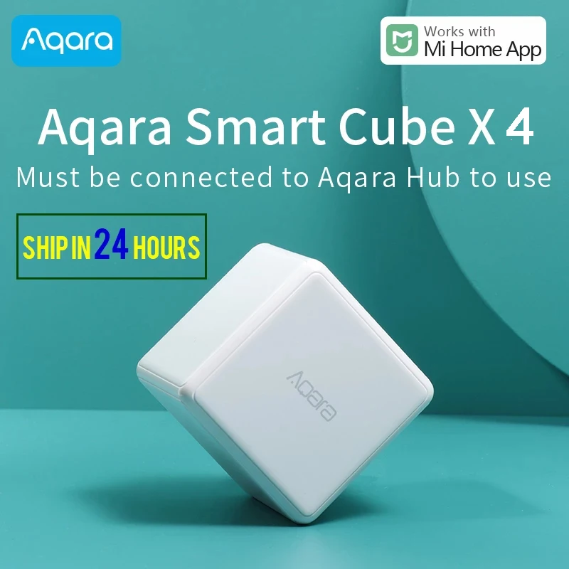 Блок управления Aqara Magic Cube контроллер Zigbee шесть действий дистанционное