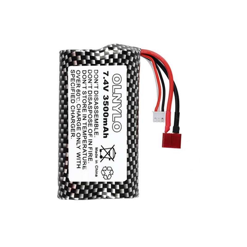 обновление 18650 74 v 3500mah 2s lipo батарея для