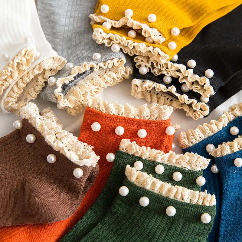 Женские элегантные носки в стиле Харадзюку дезодорирующие повседневные