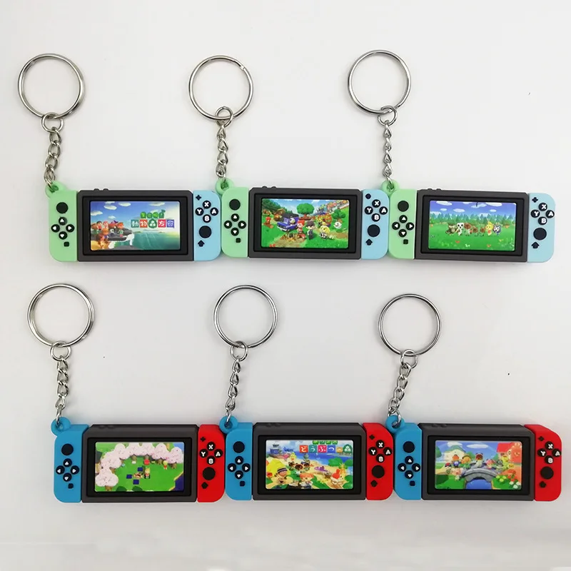 

2020 Новый 6 стилей игра животное пересечение брелок Nintendo переключатель автомобиля брелок Шарм сумка Подвеска Мода Мягкая резина ПВХ брелки