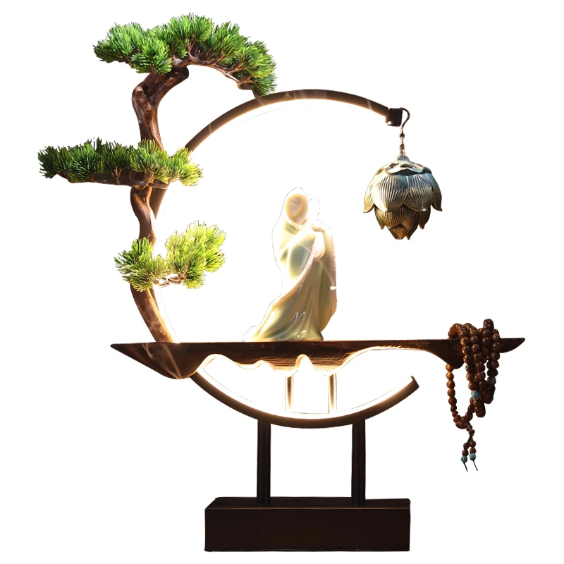 

Backflow Incense Burner With Chain Ceramic Large Modern Incense Burner Smoke House Assuaging Encensoir Incense Burners BG50IB