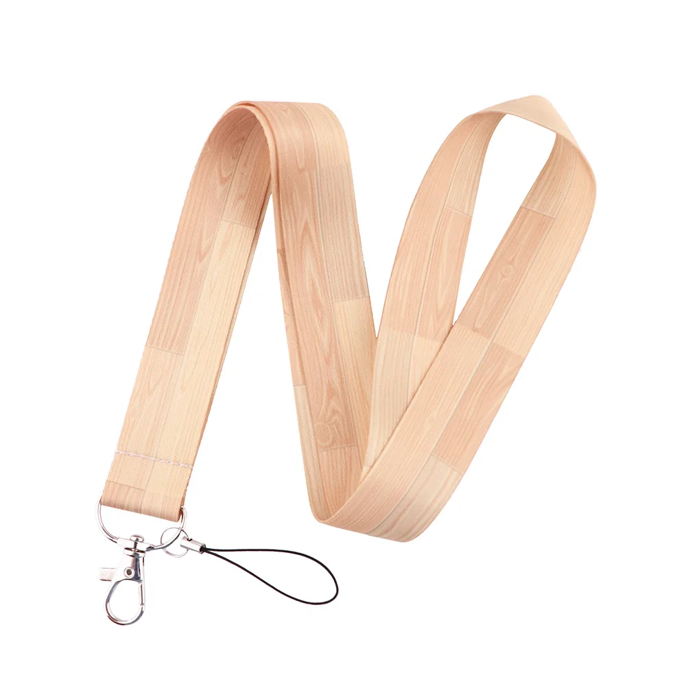 

Hanging Straps Gifts Id Ropes Diy Holder Lanyard Buttons Keys Neck Strap Lanyards Wood Cool Phones Lanyard Key Accessories