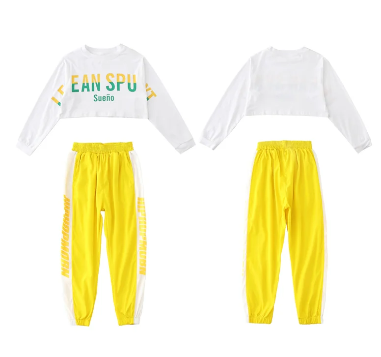 Детская крутая одежда в стиле хип-хоп белая толстовка короткий топ Укороченная