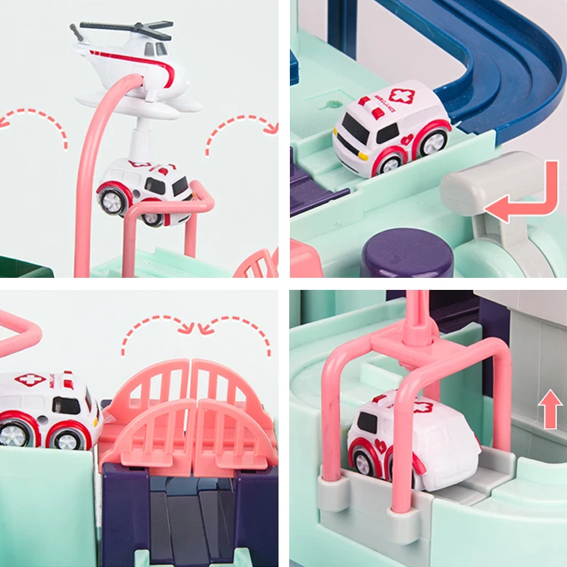 Детские игрушки приключения машинки для детей настольные игры мальчиков и