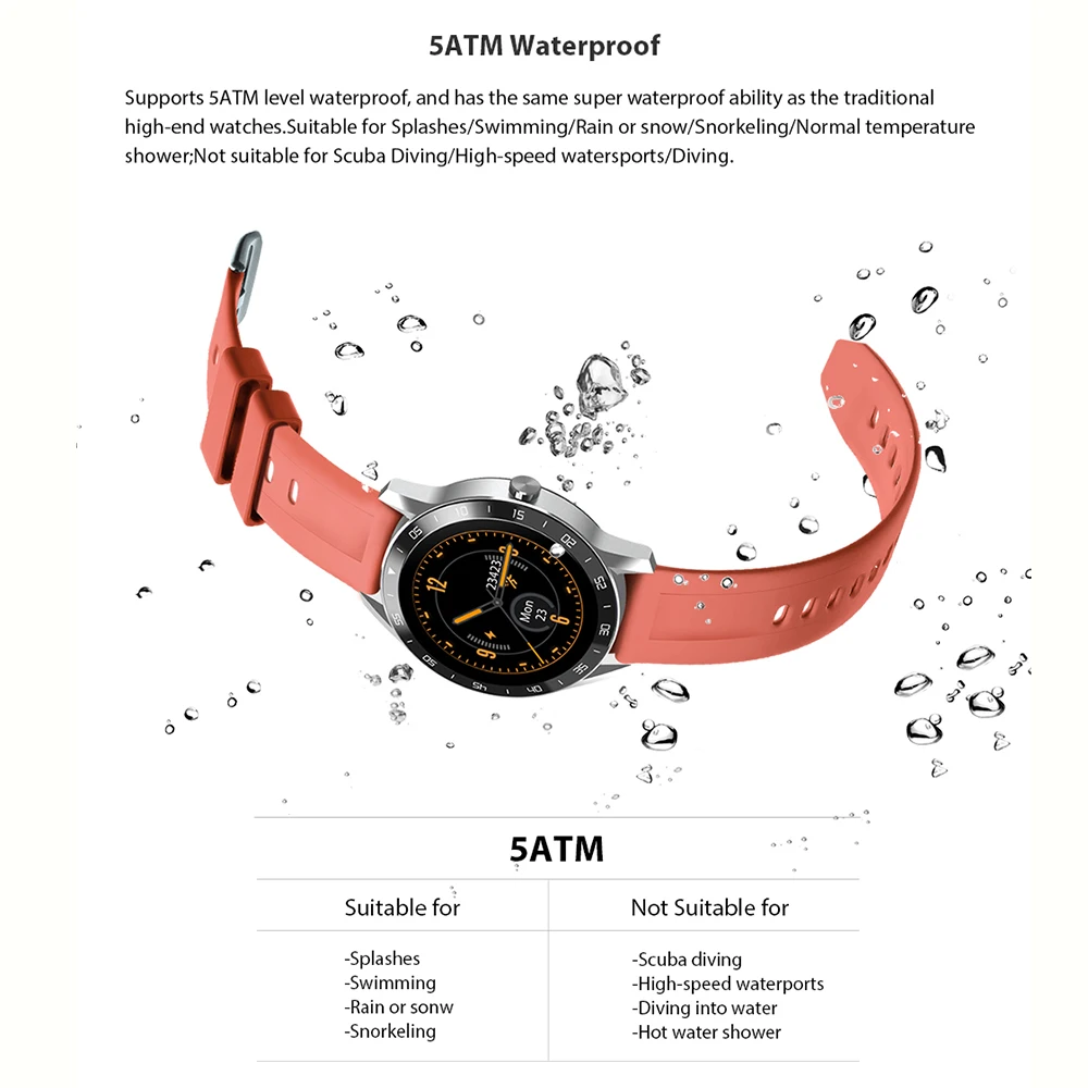 Смарт-часы Blackview X1 с сенсорным экраном 1 3 дюйма и пульсометром 260 мАч | Электроника