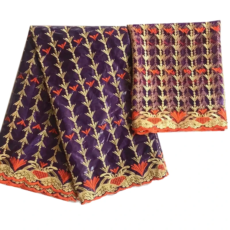 Синий индийский Базен riche getzner новый умывальник жаккардовая парчовая ткань с