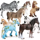 Всемирно известная классика лошади, Коллекционная модель, искусственные экшн-фигурки, дикие искусственные игрушки, подарок для детей