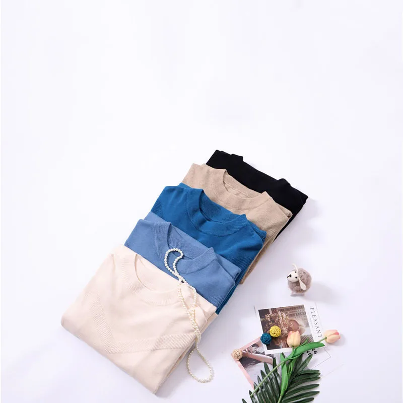 

Oversize Long Knitted Dress Korean Fashion Autumn Clothes Women o Neck Long Sleeve Sweater Dresses Straight Casual Loose