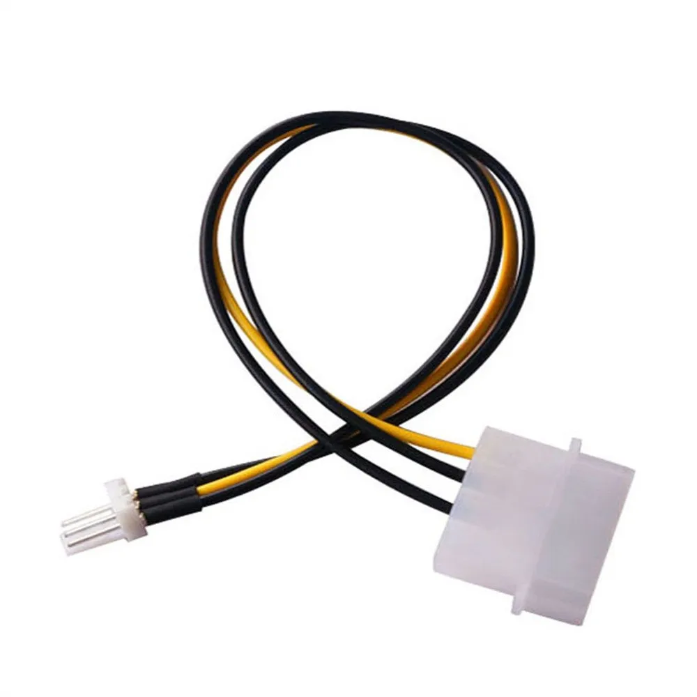 

Brand New CPU Chasis Case Fan Power Connector Cable Adapter For 4-Pin Molex IDE To 3-Pin For PC Repair Wire