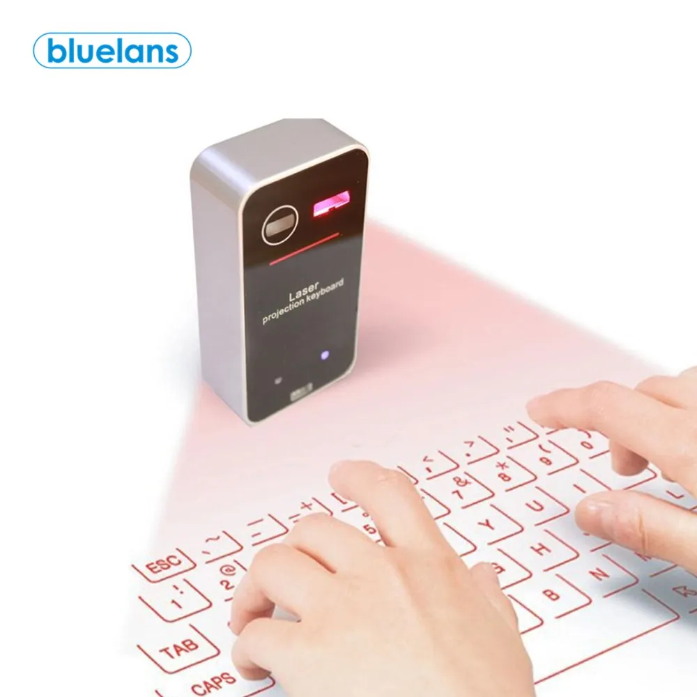 Portable Bluetooth Virtual Laser Keyboard Wireless Projector With Mouse function For iphone Tablet Computer Phone | Компьютеры и офис
