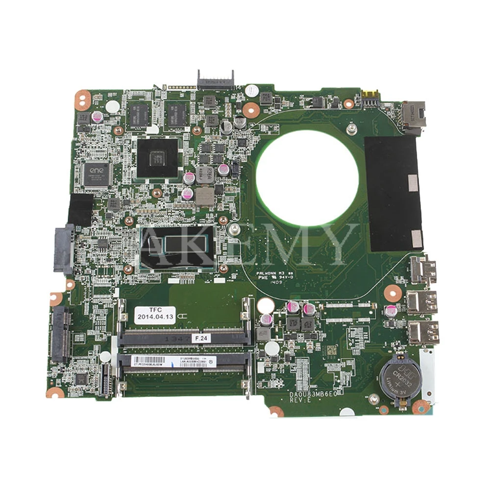 Высокое качество 734426-501 734426-001 734426-601 для For HP 14-N материнская плата I5-4200U DSC 8670M 2GB