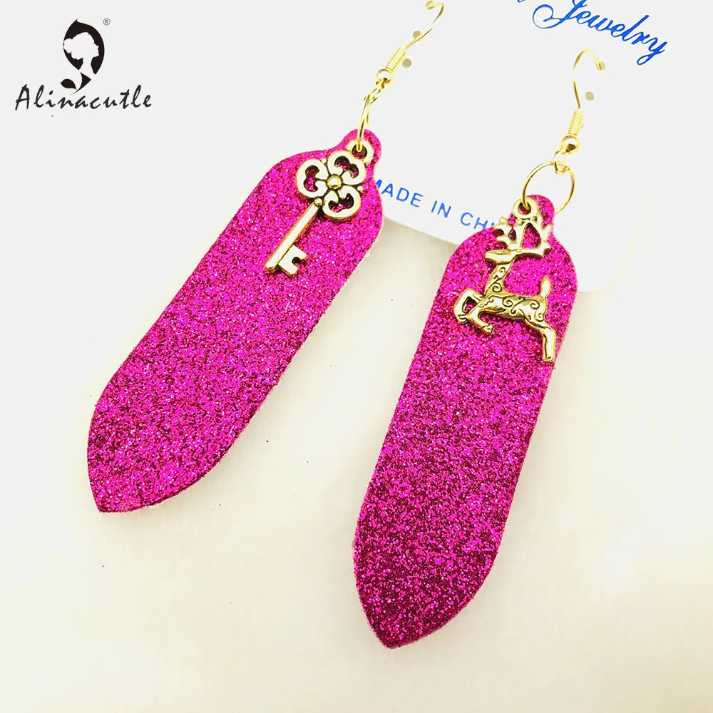 Набор металлических высекальных сережек Листьев бирок для скрапбукинга бумаги