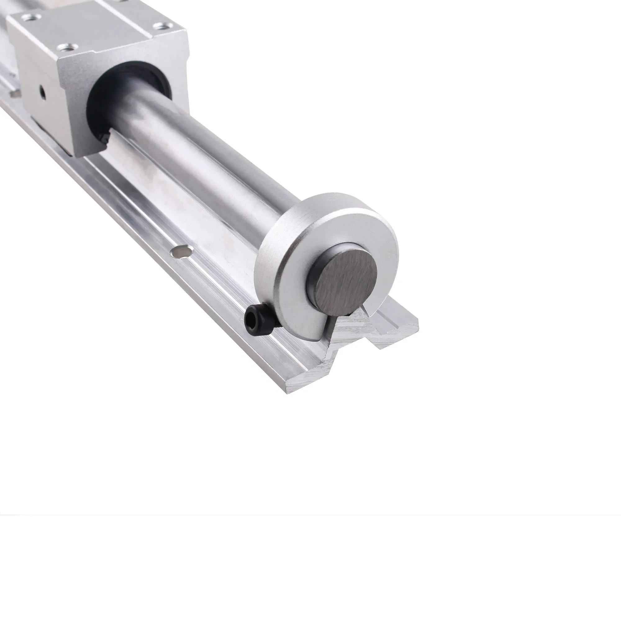 2pcs SBR16 Linear Guide Rail Fully Supported+4pcs Limit Fixing Ring +4pcs SBR16UU Bearing Block300 600 800 1000 1500mm CNC Part |