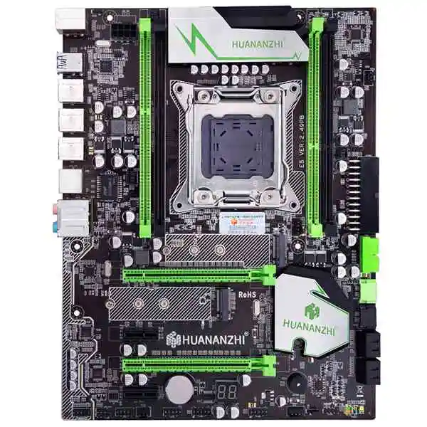 Комплект материнской платы HUANANZHI X79 Pro с двойным M.2 слотом NVMe SSD cpu Intel Xeon E5 2640 2 5 GHz ram