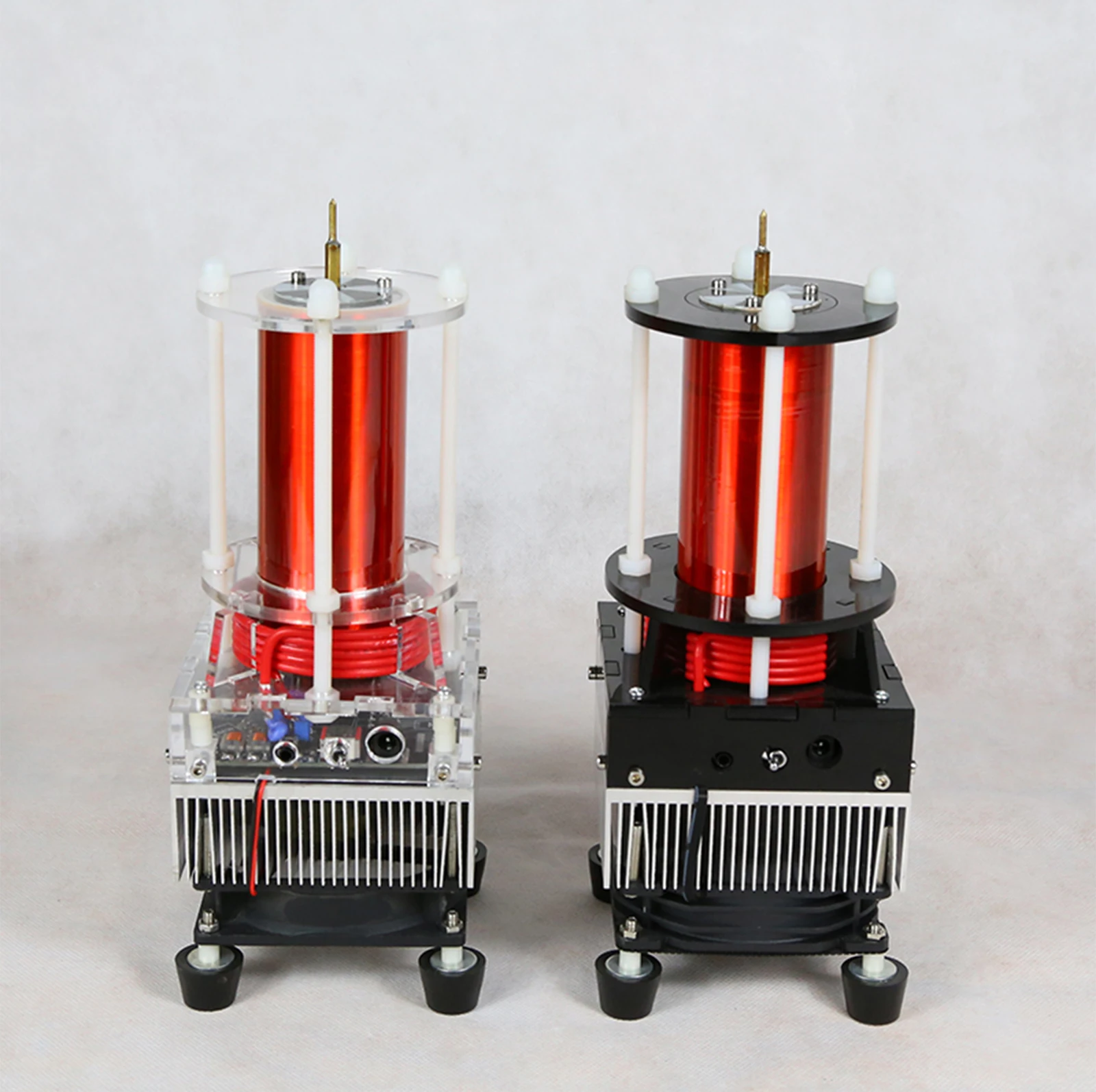 

Stark Single Tube Self-excited Tesla Coil Teaching Model High-tech Toy - Transparent
