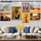 DIY алмазная живопись египетская Пирамида Сфинкс Алмазная мозаика Вышивка крестом квадратные круглые Алмазы Стразы Декор картины FF5009