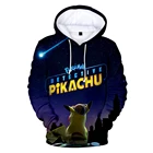 Новинка осенне-зимние толстовки Pikachu модный дизайн аниме 3D спортивная одежда детская толстовка для отдыха с принтом 3D дышащая одежда
