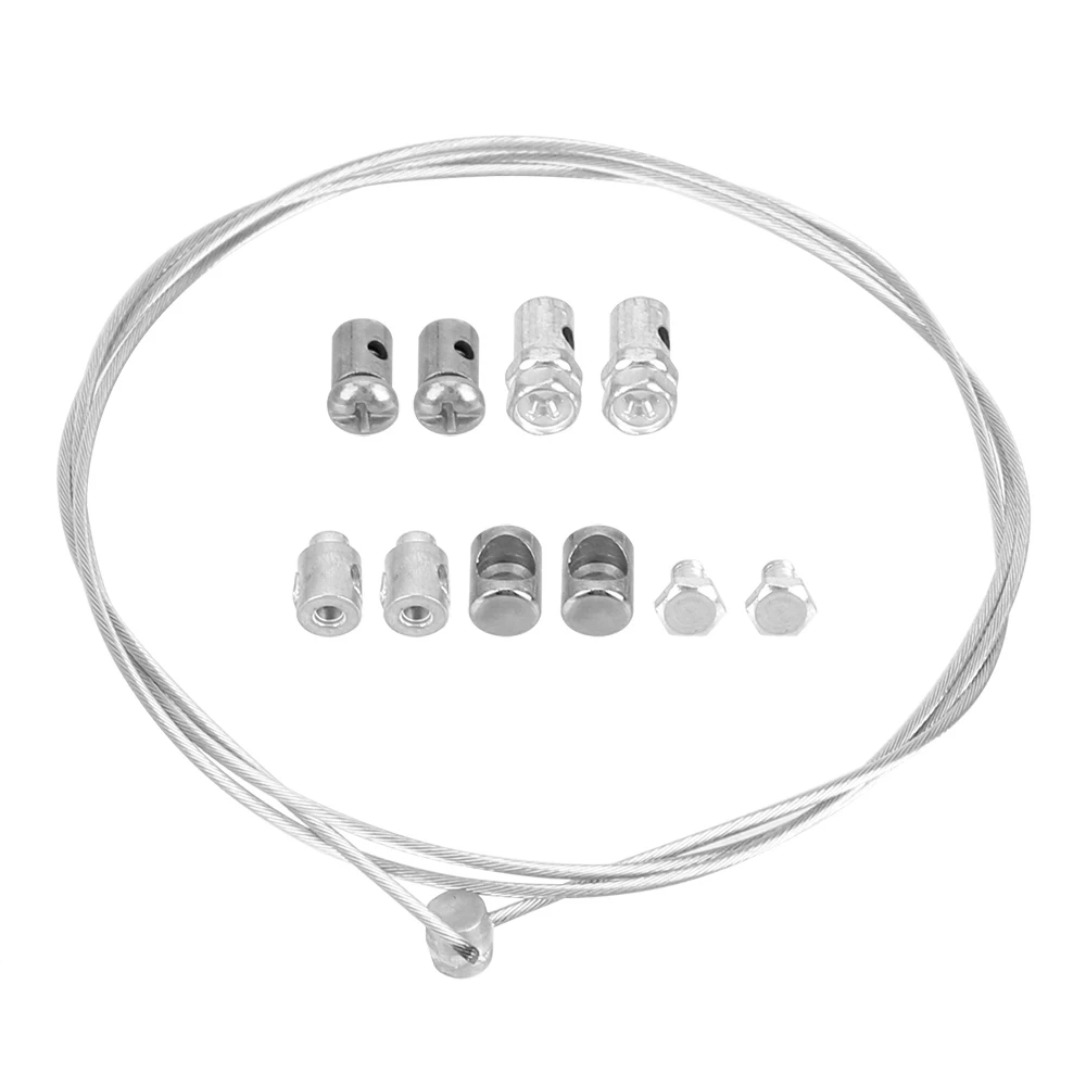 

LEEPEE Motorbike Replacement Steel Wire Motorcycle Emergency Throttle Cable Repair Kit SUZUKI KAWASAKI HONDA