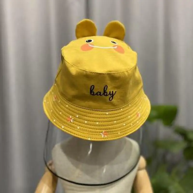 

DeePom Bucket Hat Kids Hat With Plastic Full Face Eye Cover Anti-dust Anti-spittle Panama Hat Girl Boy Windproof Child