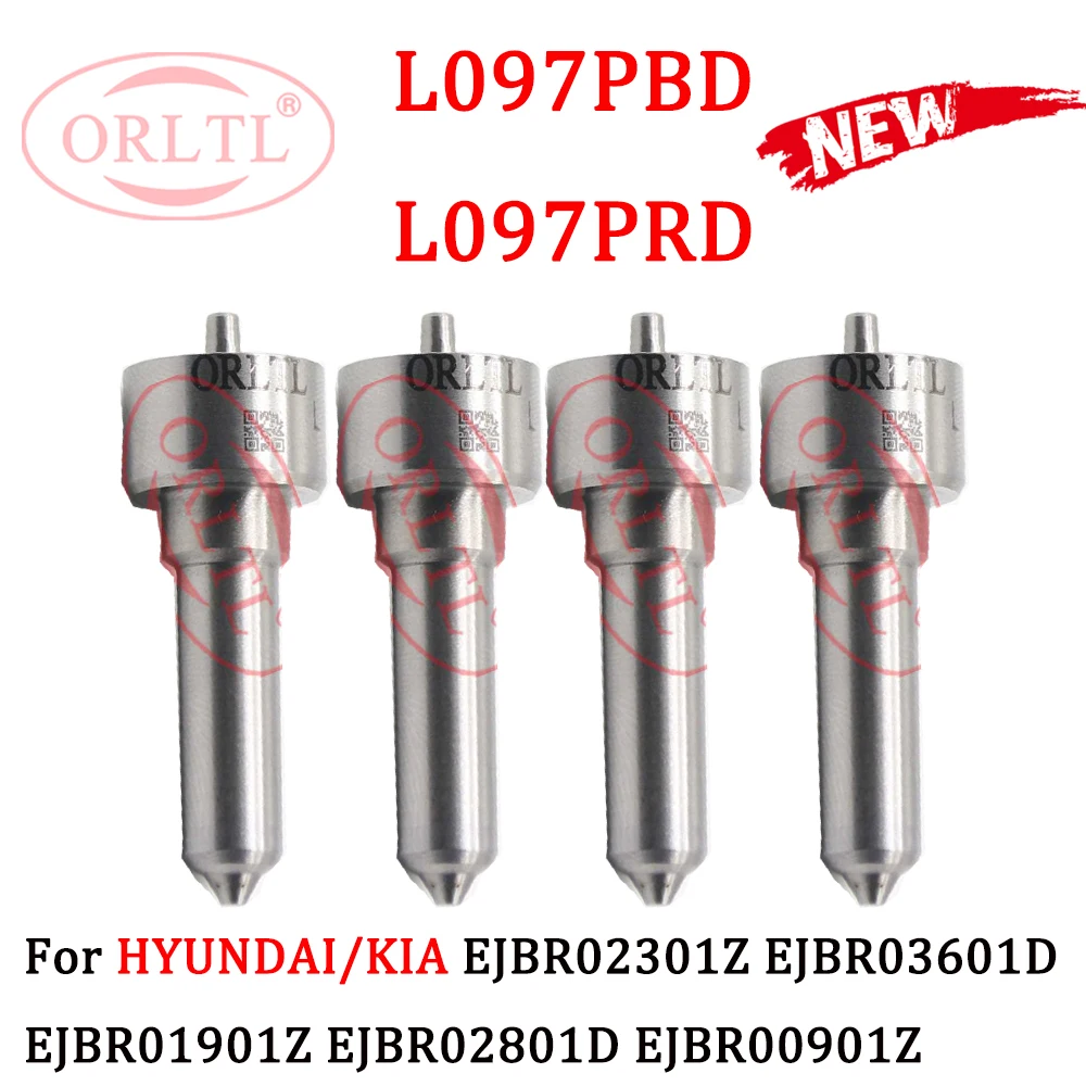 

4 pieces / lot L097PBD L097PRD Diesel Fuel Nozzle L097 PBD PRD ForHYUNDAI 33800-4X500 EJBR02801D EJBR00901Z