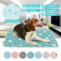hot sale absorbent environment pet dog protect diaper mat waterproof washable reusable training pee pad dog car seat cover