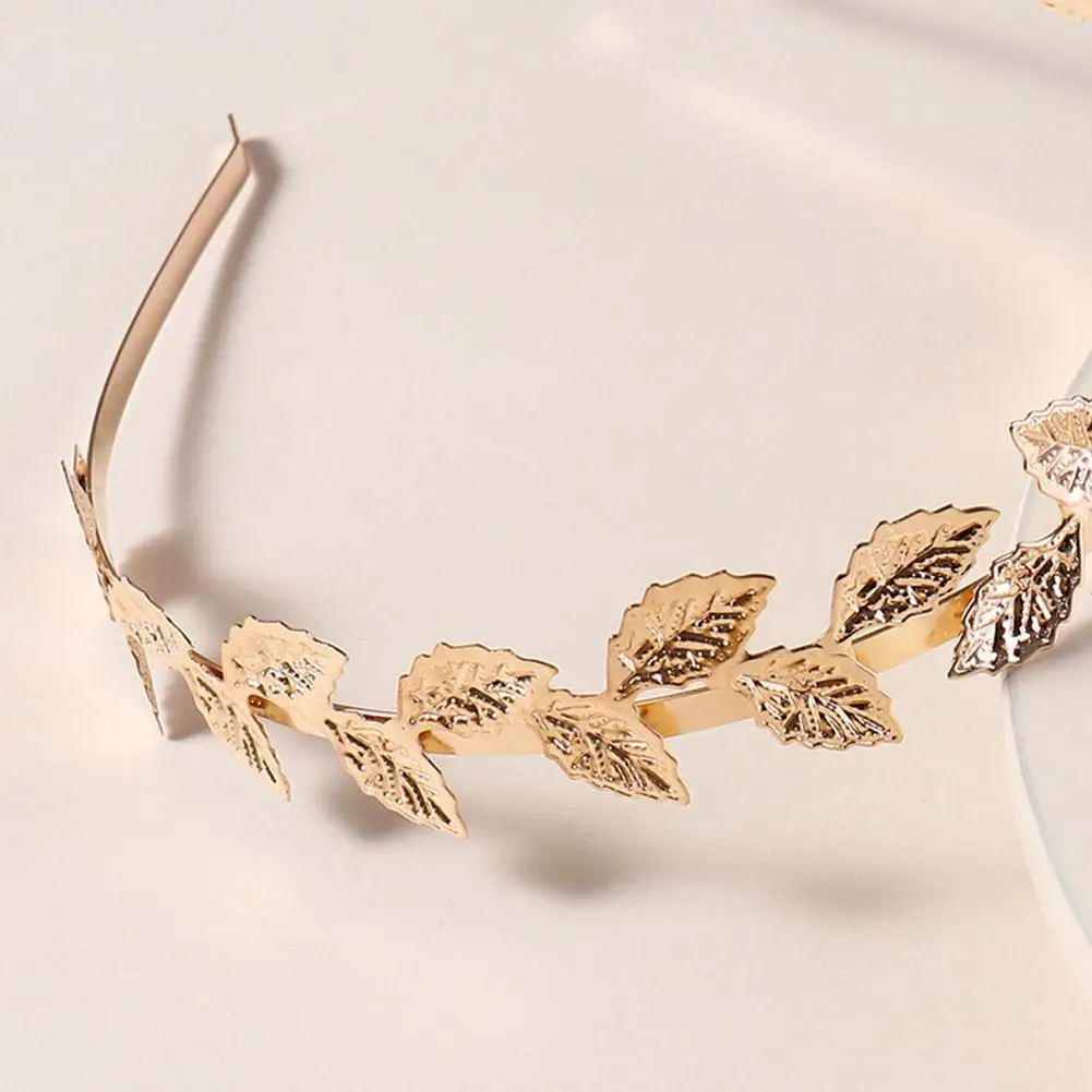 Повязка для волос в стиле ретро женщин модная свадебная металлическая повязка на