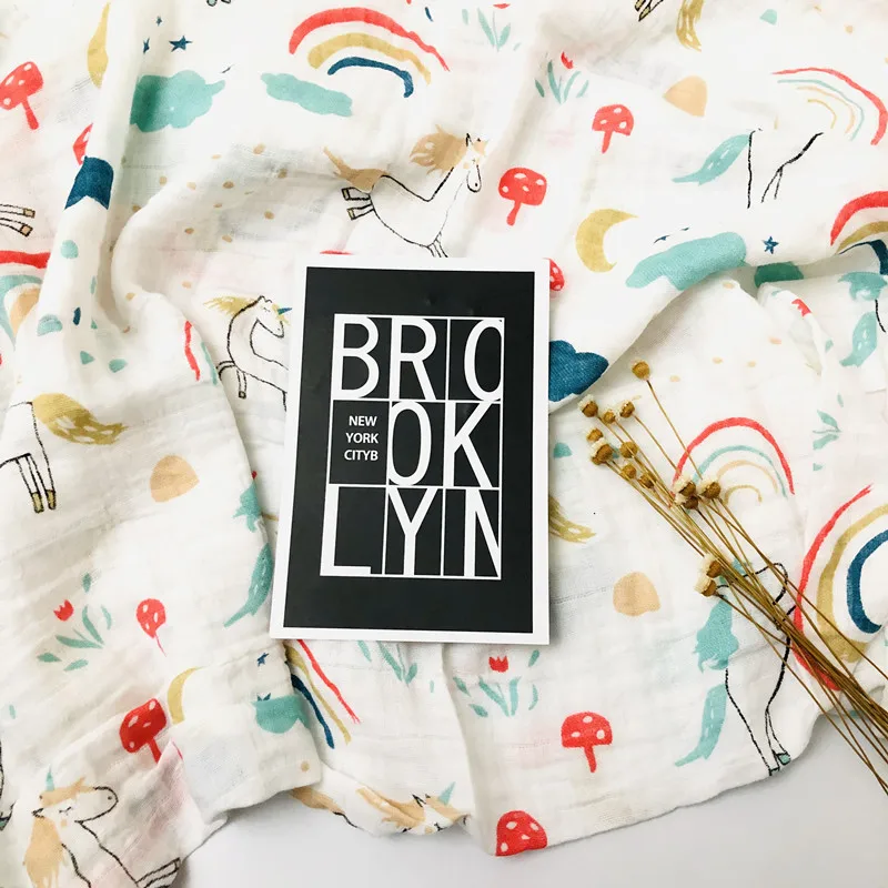 Муслиновые одеяла для младенцев 100% хлопок | Мать и ребенок